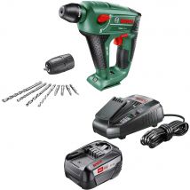 Bosch UNEO MAXX 18 LI P4A 18v Cordless Rotary Hammer Drill 1 x 6ah Li-ion Battery Charger No Case