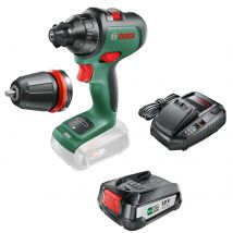 Bosch ADVANCEDDRILL P4A 18v Cordless Drill Driver 1 x 2.5ah Li-ion Battery Charger No Case