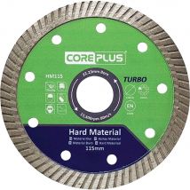 Coreplus Hard Material Turbo Diamond Blade 115mm 2.3mm 22mm