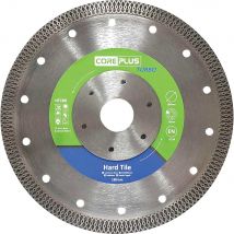 Coreplus Hard Tile Cutting Turbo Diamond Blade 180mm