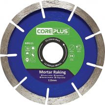 Coreplus Mortar Raking Diamond Blade 115mm