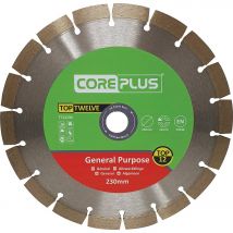 Coreplus Top Twelve General Purpose Diamond Blade 230mm