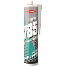 Dowsil 785+ Bacteria Resistant Bathroom Silicone Sealant Manhattan Grey 310ml