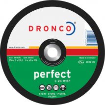 Dronco C 24 R PERFECT Flat Stone Cutting Disc 230mm Pack of 1