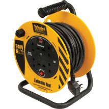 Defender Light Industrial Cable Reel 240v 20m