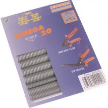 Edma Galv Steel Hog Ring Omega Size 20 Pack of 1000