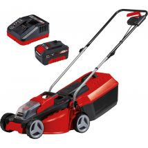 Einhell GE-CM 18/30 Li 18v Cordless Brushless Lawnmower 300mm 1 x 3ah Li-ion Battery Charger