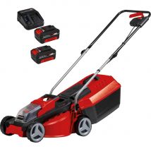 Einhell GE-CM 18/30 Li 18v Cordless Brushless Lawnmower 300mm 2 x 4ah Li-ion Battery Charger