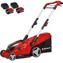 Einhell Professional GE-CM 36/41 Li 36v Cordless Brushless Rotary Lawnmower 410mm 2 x 5.2ah Plus Li-ion Twin or Dual Battery Charger