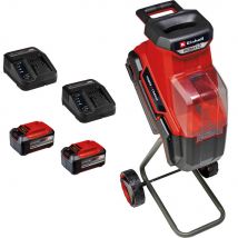 Einhell REDAXXO 36/25 36v Cordless Garden Shredder 2 x 5.2ah Li-ion Twin or Dual Battery Charger