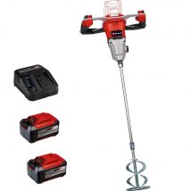 Einhell Professional TP-MX 18-2 Li BL 18v Cordless Brushless Paddle Mixer 2 x 5.2ah Li-ion Battery Charger No Case