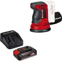 Einhell TE-RS 18 Li 18v Cordless Rotating Disc Sander 125mm 1 x 2.5ah Li-ion Battery Charger No Case