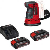 Einhell TE-RS 18 Li 18v Cordless Rotating Disc Sander 125mm 2 x 2.5ah Li-ion Battery Charger No Case