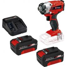 Einhell TE-CI 18/1 Li 18v Cordless Impact Driver 2 x 4ah Li-ion Battery Charger No Case