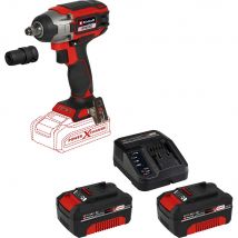 Einhell Professional IMPAXXO 18/230 18v Cordless Brushless 1/2" Impact Wrench 2 x 4ah Li-ion Battery Charger No Case