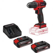 Einhell TE-CD 18/40 Li BL 18v Cordless Brushless Drill Driver 2 x 2.5ah Li-ion Battery Charger No Case