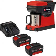 Einhell TE-CF 18 Li 18v Cordless Coffee Maker 2 x 4ah Li-ion Battery Charger