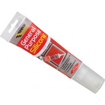 Everbuild Easi Squeeze General Purpose Silicone Sealant White 80ml