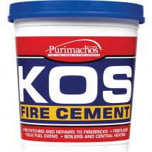 Everbuild KOS Fire Cement Black 500g