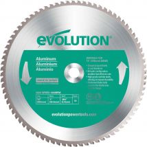 Evolution Aluminium Cutting Saw Blade 355mm 80T 25.4mm