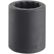 Facom 1/2" Drive Bi Hexagon Impact Socket Metric 1/2" 13mm