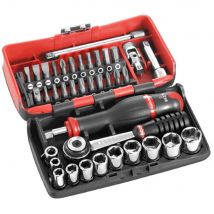 Facom R.2 NANO 38 Piece 1/4" Drive Socket and Bit Set 1/4"