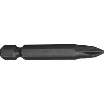 Faithfull Phillips S2 Grade Steel Screwdriver Bits PH2 50mm Pack of 3