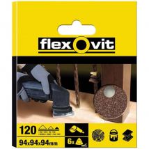 Flexovit Delta Sanding Sheets Fine Pack of 6