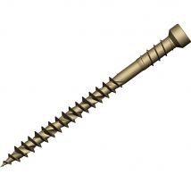Forgefix Reduced Head Torx Decking Screws Tan 4.5mm 60mm Pack of 500