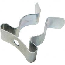 Forgefix Zinc Plated Tool Clips 9.5mm Pack of 25