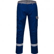 BizFlame Ultra Two Tone Flame Resistant Trousers Royal Blue 34" 31"