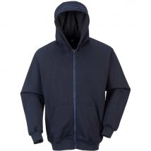Modaflame Mens Anti Static Flame Resistant Hoodie Navy L