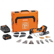 Fein AMM 500 Plus Top AMPShare 18v Cordless Starlock Plus MultiMaster Multi Tool 2 x 4ah Li-ion Battery Charger Case