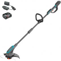 Gardena POWERTRIM 30 P4A 18v Cordless Grass Trimmer 300mm 1 x 2ah Li-ion Charger