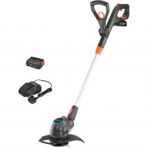 Gardena COMFORTCUT 23 P4A 18v Cordless Grass Trimmer and Edger 230mm 1 x 2.5ah Li-ion Charger