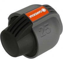 Gardena PIPELINE and SPRINKLERSYSTEM End Piece Hose Pipe Connector 25mm Pack of 1