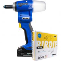 Gesipa Birdie 18v Cordless Brushless Riveter Tool 1 x 2ah Li-ion Battery Charger No Case