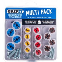 Gripit Plasterboard Fixings Multi Pack
