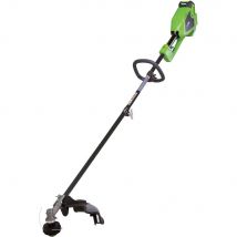 Greenworks GD40BC 40v Cordless Brushless Grass Trimmer 350mm 2 x 2ah Li-ion Battery Charger