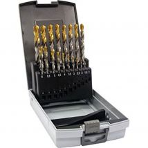 Guhring No 234 41 Piece HSS TiN-Tip Coated 1.0mm - 10mm By 0.1mm Drill Set
