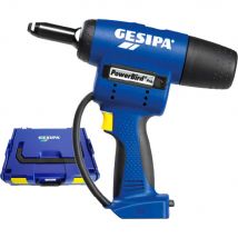 Gesipa PowerBird Pro Gold Edition Cordless Riveter No Batteries No Battery Charger Case