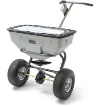 Handy THS125HDUTY Heavy Duty Push Feed, Grass and Salt Broadcast Spreader 57Kg