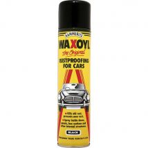 Hammerite Waxoyl Aerosol Rust Remover and Protector Black 400ml