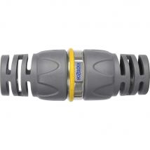 Hozelock Pro Metal Repair and Joining Hose Pipe Connector 1/2" / 12.5mm Pack of 1