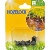 Hozelock MICRO End Line Pressure Compensating Dripper 5/32" / 4mm Pack of 5