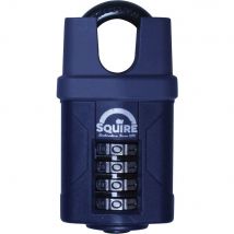 Henry Squire Push Button Combination Padlock Closed Shackle 50mm Standard