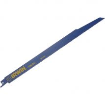 Irwin 110R Reciprocating Saw Blades for Wood and Metal 300mm Pack of 25