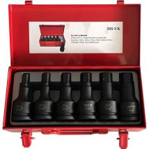 Sirius 6 Piece 3/4" Drive Impact Hex Socket Set Metric 3/4"