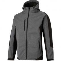Dickies Mens Wakefield Jacket Grey/ Black L