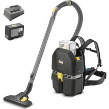 Karcher BVL 3/1 BP Professional 36v Cordless Backpack Vacuum Cleaner 1 x 7.5ah Li-ion Battery Charger